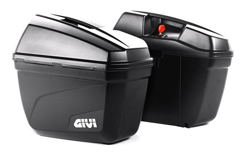 Par De Baules Laterales Givi E22 Negro Solomototeam