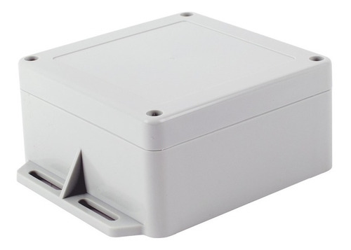 Caja Plástico Gris Exterior Ip65 120x120x60mm Tornillos