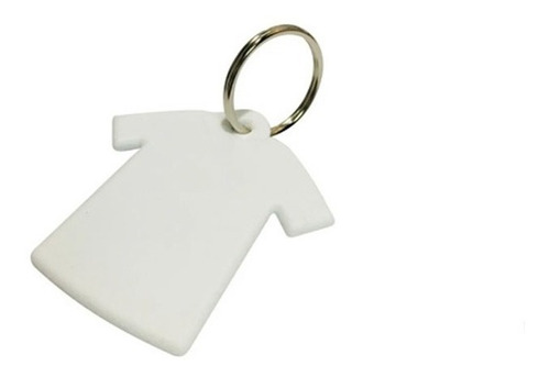 Imagen 1 de 6 de Llavero Camiseta Polimero Plastico Sublimable Sublimar X 100