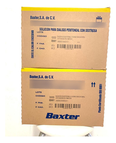Bolsa Para Dialisis Peritoneal 1.5% Amarillo