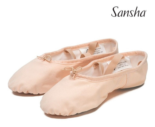 Imagen 3 de 8 de Zapatillas De Ballet Danza Importadas Sansha De Lona
