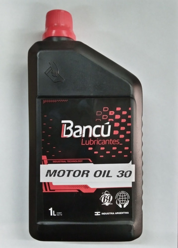 Aceite Bancu Motor Oil Sae 30 1 Litro