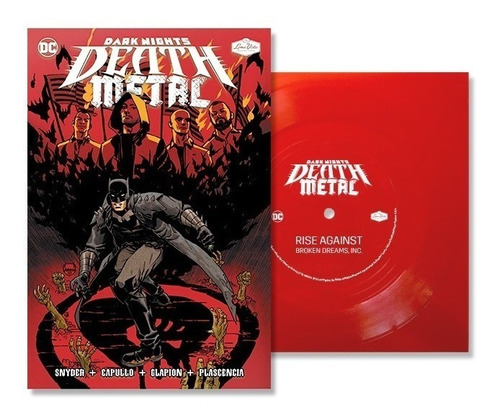 Death Metal Rise Against Revista #1 + 7´´ Lp Vinilo Import