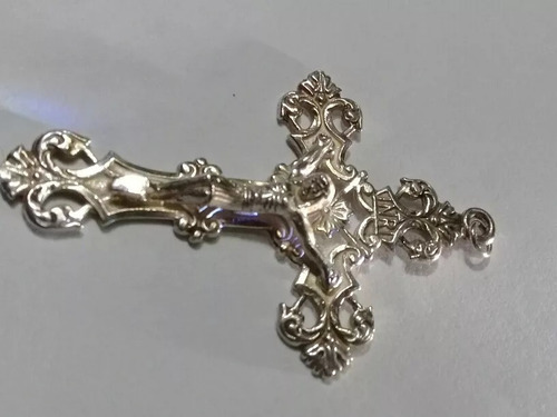 Imagen 5 de 10 de 267 Se Vende Crusifijo En Plata T, G.hecho A Mano Garantizad