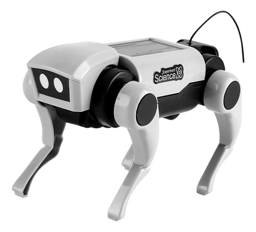Robô Cão Brinquedo Montagem Quebra-cabeça Portátil