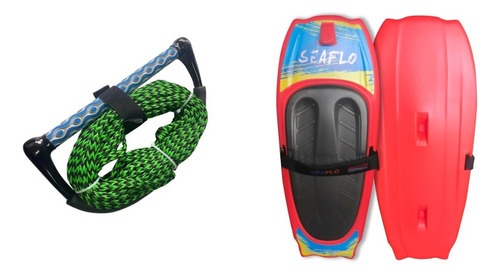 Tabla De Kneeboard Nautica Seaflo + Manillar 12 Mm