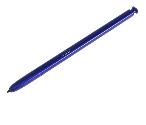 Imagem 1 de 1 de Caneta Stylus Pen Compatível P/ Galaxy Note 10 Azul Prata