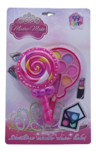 Boneca infantil maquiagem