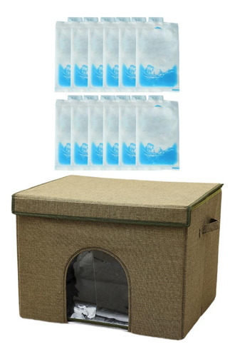 Casa De Gato De Enfriamiento De Verano Cola De Perrera