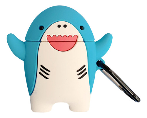 Funda Para Auriculares Inalámbricos Cartoon Shark Para Whi