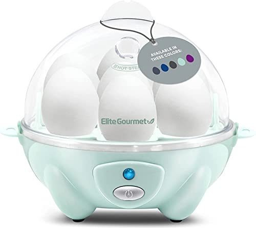 Elite Gourmet Egc007m# Olla Rápida Para Huevos, 7 Huevos Dur