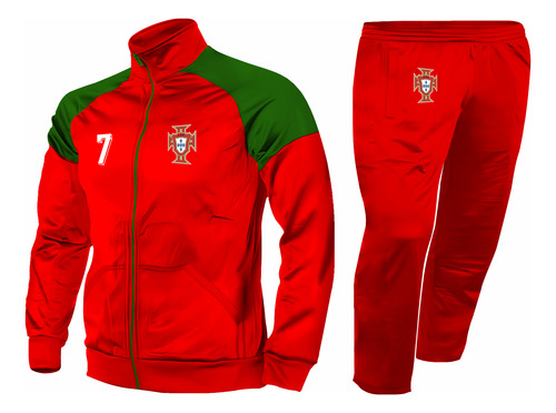 Conjunto Pants Infantil Futbol Todas Las Tallas Envio Full Portugal Eg T.14-16 (9-11 Años)