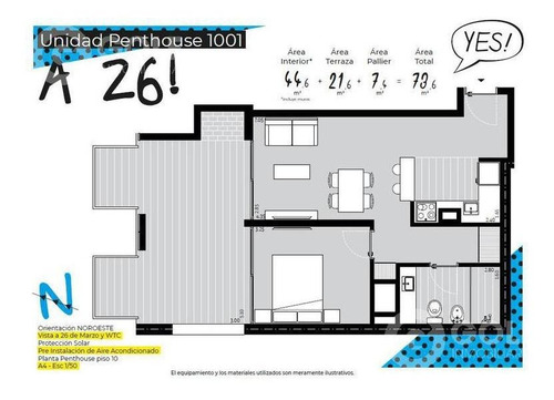 Vendo Monoambiente Con Terraza Al Frente, En Construcción Para 08/2021, Sobre 26 De Marzo, Pocitos