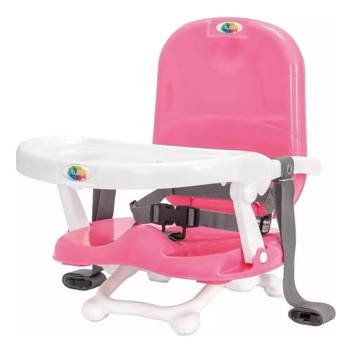 Cadeira Para Bebê Refeição Alimentação Portátil Tutti Baby Cor Rosa Rosa