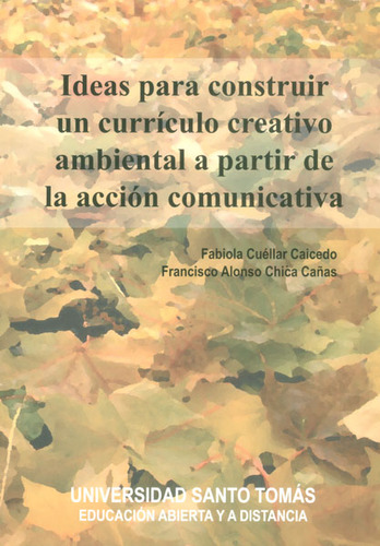 Ideas Para Construir Un Currículo Creativo Ambiental A Par, De Fabiola Cuéllar Caicedo. Serie 9586314602, Vol. 1. Editorial U. Santo Tomás, Tapa Blanda, Edición 2007 En Español, 2007