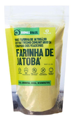 Farinha De Jatobá 100% Natural Bioporã 85g