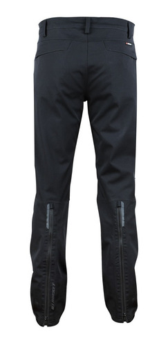Imagen 2 de 4 de Pantalon Joe Rocket Whistler 2.0 Impermeable Negro Para Moto