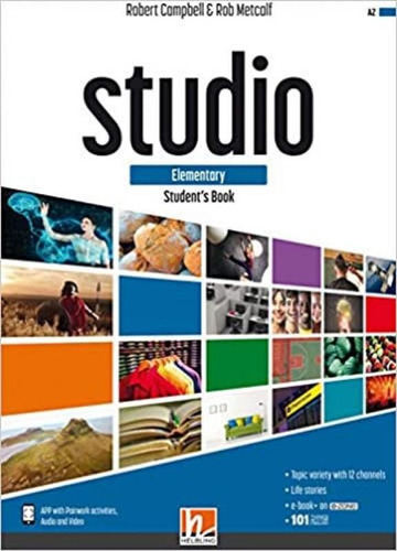 Studio   Elementary   Students Book With E Zone: Studio   Elementary   Students Book With E Zone, De Vários Autores. Editora Helbling Languages, Capa Mole Em Inglês