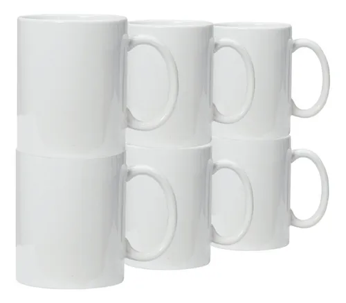 Taza Blanca Para Sublimación Tlp 11oz Lista Para Sublimar