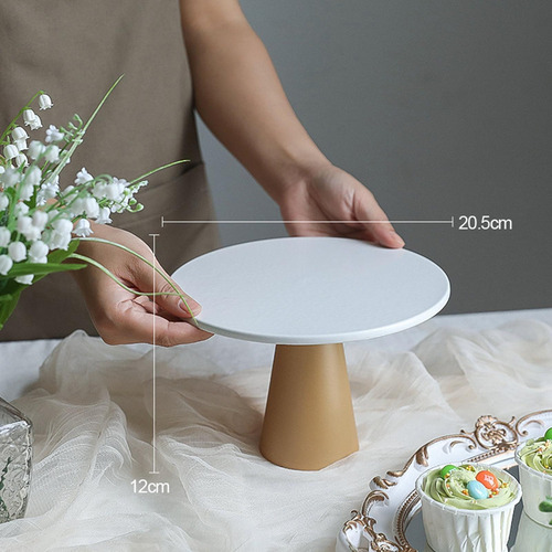 Tika Retro Boda Postre Mesa Pastel Soportes Dulces Alto