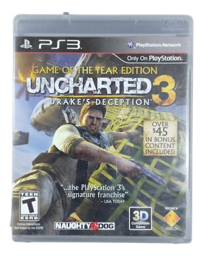 Uncharted 3 Juego Original Ps3  (Reacondicionado)