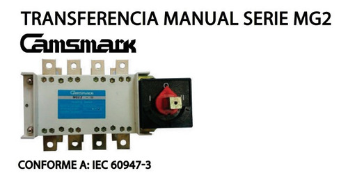 Transferencia Manual Serie Mg2 4x100 380v