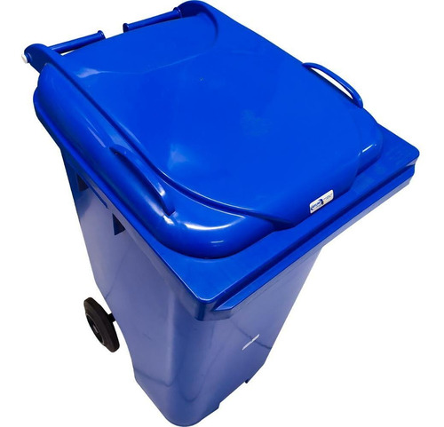 Lixeira Container Azul 240 Litros