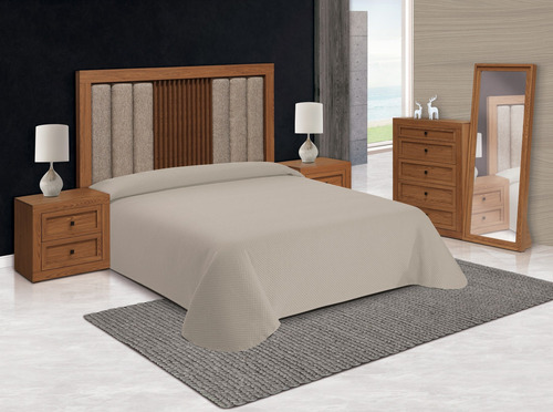 Recamara King Size Renve Nogal Këssa Muebles