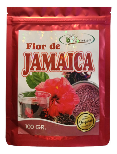 Flor De Jamaica O Hibiscus En Polvo ,100gr.