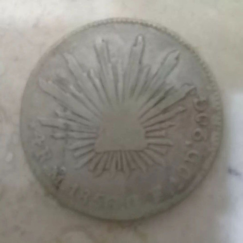 4 Reales México 1856 Sumamente Rara