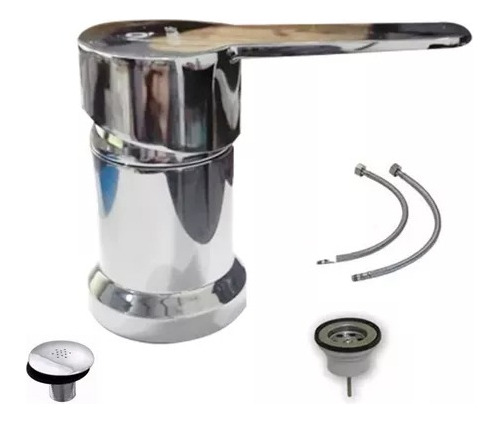 Imagen 3 de 6 de Griferia Monocomando Bidet Baño Manija