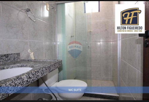 Imagem 5 de 15 de Apartamento Com 3 Dormitórios S/01 Suite, À Venda, 73 M² A Poucos Metros Do Mar! Por R$ 375.000 - Cabo Branco - João Pessoa/pb - Ap6548