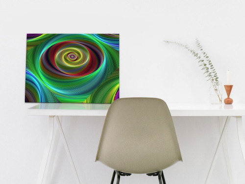 Cuadro Espiral Moderno En Lienzo Decorativo Foto Canvas