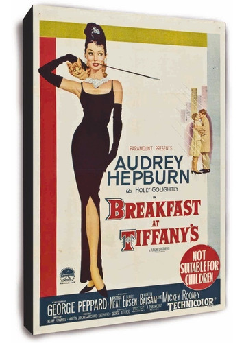 Cuadro De Audrey Hepburn  Desayuno En Tiffany Y Muchos Mas