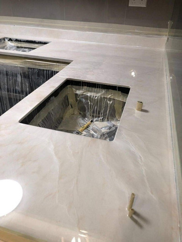 Imagen 6 de 7 de Resina Epoxi Autonivelante Porcelanato Liquido Clear Sistema 6500 Cristal X 3,78 Lts