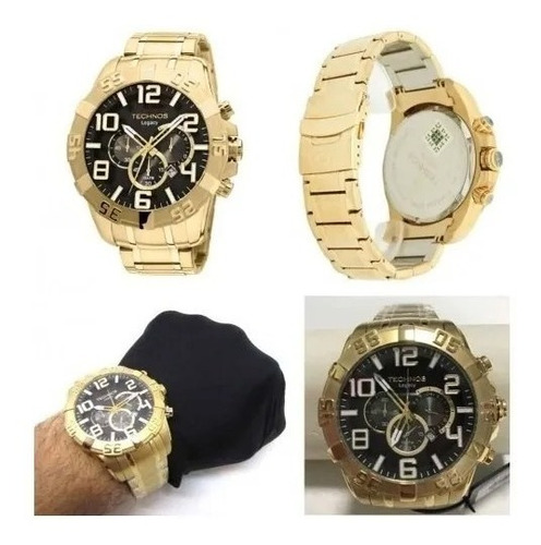 Relógio Technos Dourado Masculino Classic Legacy Os20im/4p
