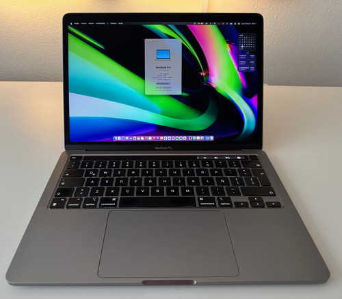 Apple Macbook Pro 2020 M1, Ram 8gb, Hdd 256gb, Gris Espacial (Usado)