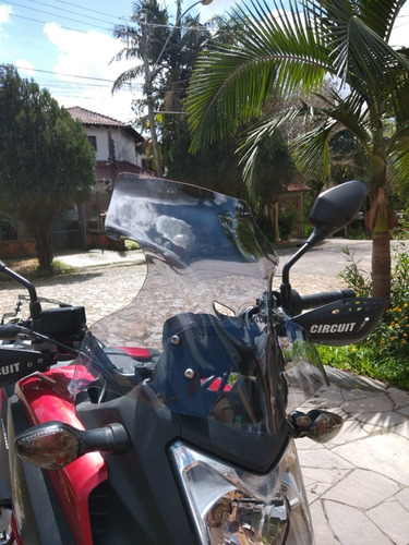 Bolha Honda Nc700x Alongada 50 Centimetros Altura C/duto
