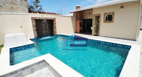 Casa Alto Padrão Lado Praia, Com Piscina Somente R$430mil Minha Casa Minha Vida Utilize Seu Fgts Whats (13) 98174-2222 - Ca0690