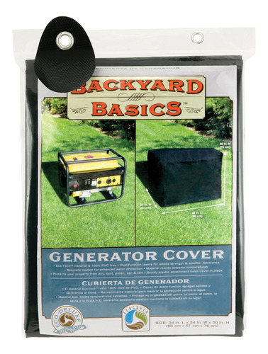 Cubierta Para Generador Backyard Basics, 34 X 24 X 30 Pulga.