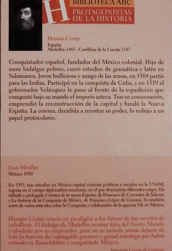 Hernán Cortés I Y Ii - Juan Miralles (Usado)