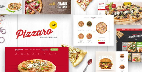 Pizzaro - Comida Rápida & Restaurante Tema E-commerce