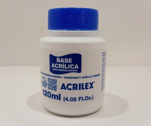 Imagem 1 de 2 de Base Acrílica 120ml Atóxica Acrilex Para Artesanato - 3 Unid