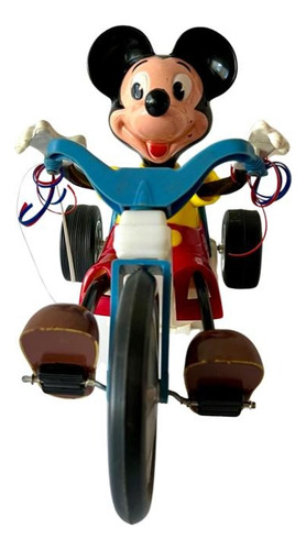 Mickey Mouse Little Big Wheel Hong Kong 1960 #0138 (Usado)
