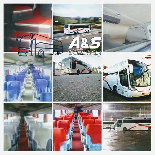 Imagem 9 de 14 de Busscar Vissta Buss Hi Ano 2001 Scania K124 6x2 Ais Ref 671