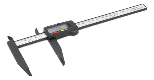 Pantalla Lcd Grande Digital Digital De Carbono Caliper Ruler