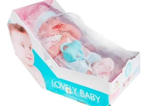 Lovely Baby Super Bebote Rosa Con Accesorios