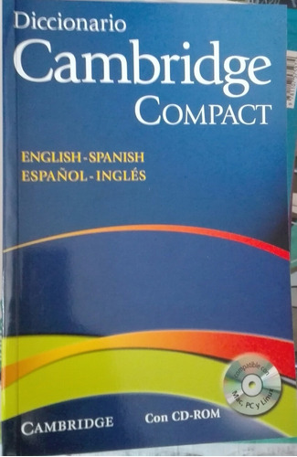 Diccionario Bilingue Compact Con Cd-rom 100,000 Traducciones