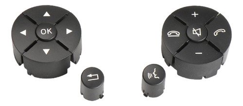 Botones Del Interruptor Del Volante, Botones Del Negro