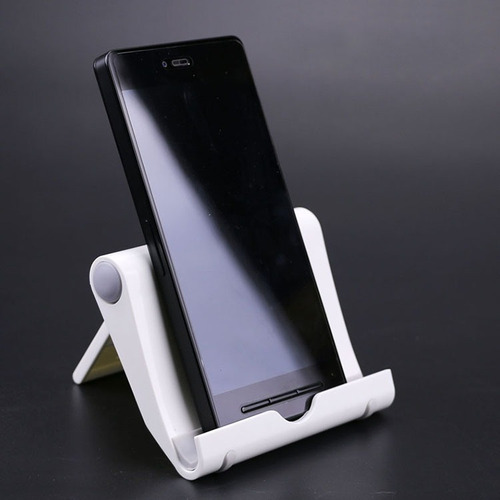 Imagen 3 de 10 de Soporte De Escritorio Plegable Telefono Celular Tablet